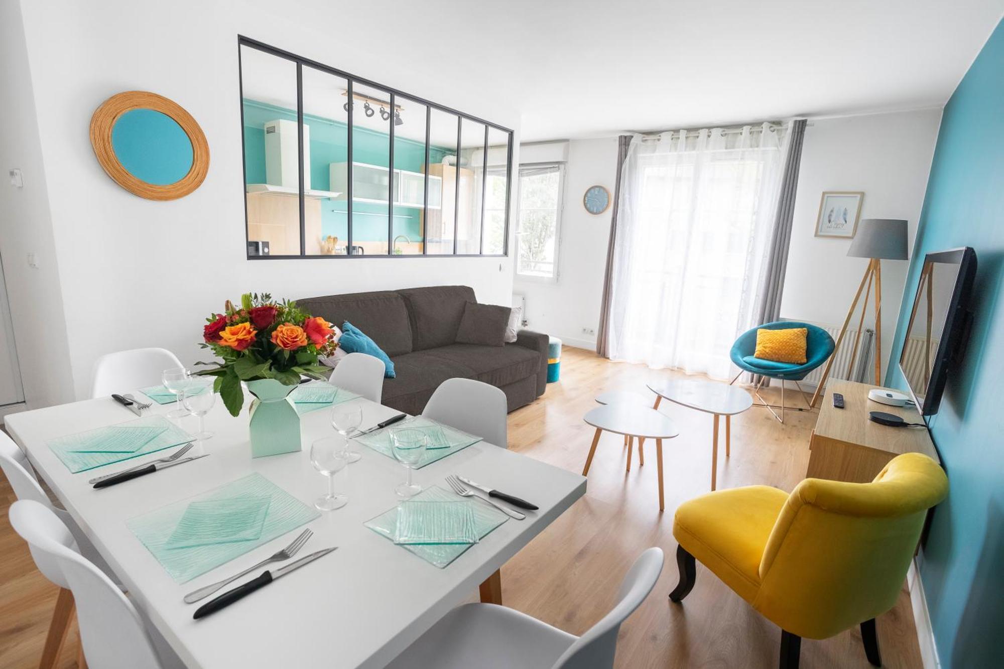 סאריס Appartement-Bao Tiam-Tiam Conciergerie-5Min Disneyland-Free Parking מראה חיצוני תמונה
